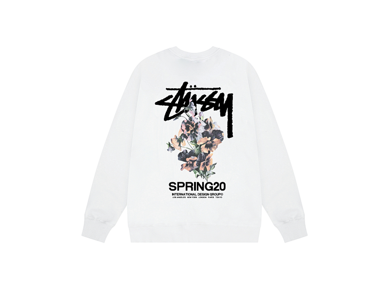 P109yuan 162# 圆领卫衣 黑 白 灰 S-XL