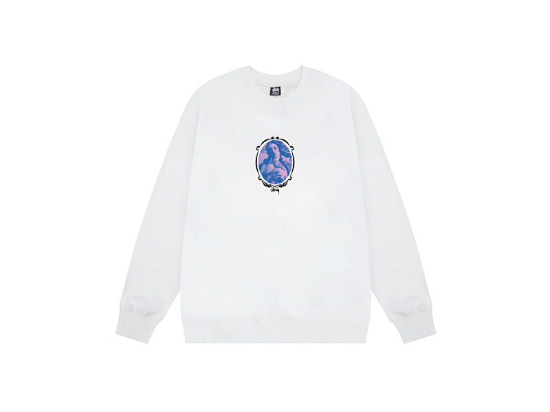 P109yuan 229# 圆领卫衣 黑 白 S-XL