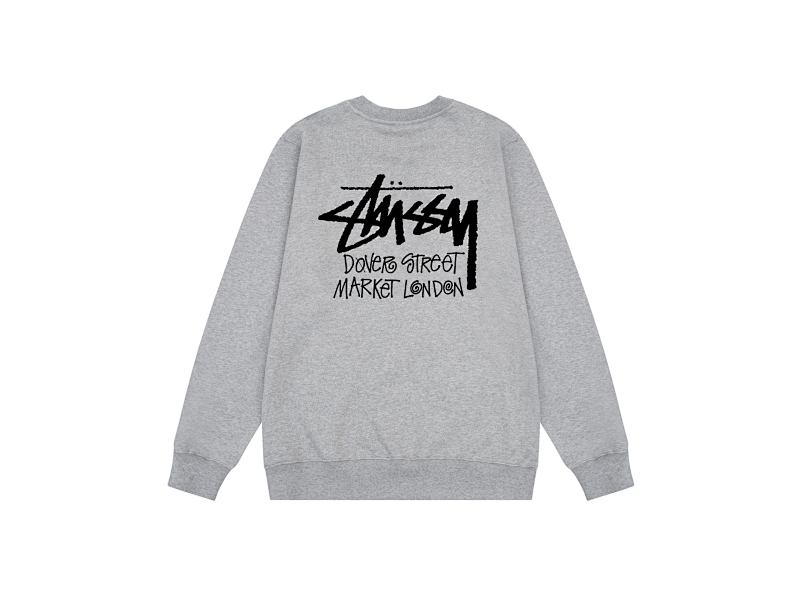 P109yuan 167# 圆领卫衣 黑 白 灰 S-XL