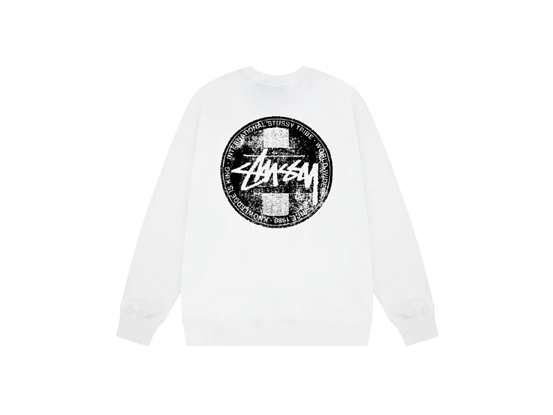 P109yuan 257# 圆领卫衣 黑 白 灰 S-XL
