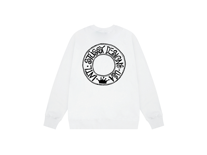 P109yuan 275# 圆领卫衣 黑 白 灰 S-XL
