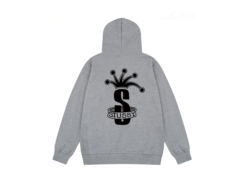P125yuan 299# 连帽卫衣 黑 白 S-XL