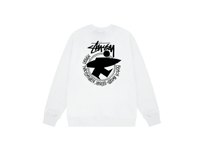 P109yuan 161# 圆领卫衣 黑 白 灰 S-XL