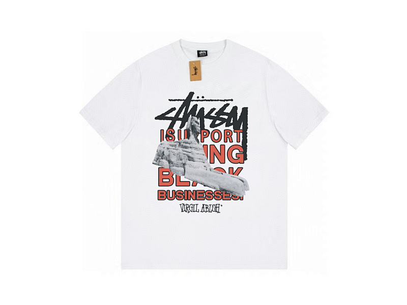 P59yuan 097#off联名 斯图西短袖 2色 S-2XL