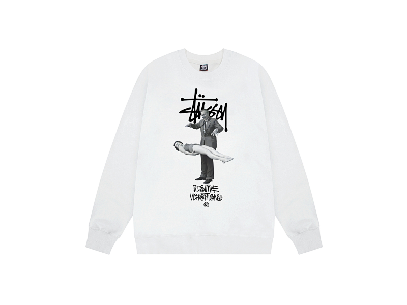 P109yuan 203# 圆领卫衣 黑 白 灰 S-XL