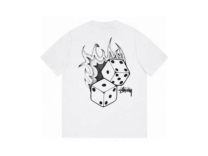 P59yuan 047#火骰子 斯图西短袖 4色 S-2XL