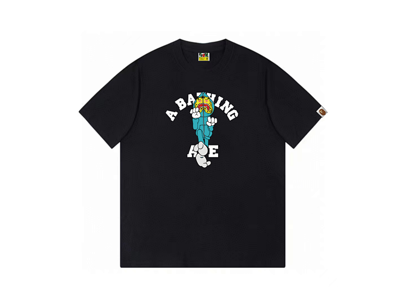 P59yuan B82，3领标，对版圆筒，黑白2色，S-2XL