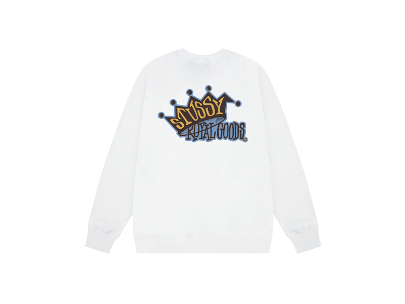 P109yuan 193# 圆领卫衣 黑 白 灰 杏 S-XL