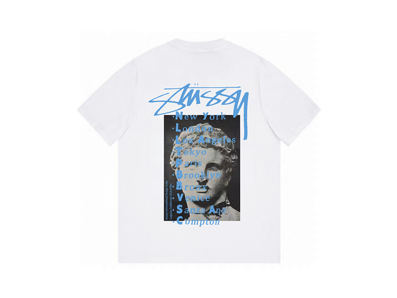 P59yuan 109#大卫雕像 斯图西短袖 4色 S-2XL