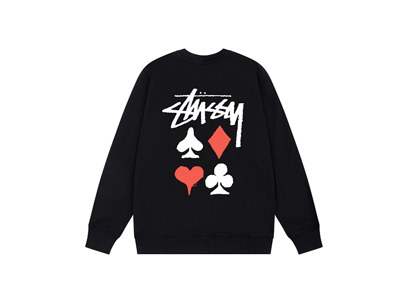 P109yuan 174# 圆领卫衣 黑 白 灰 S-XL