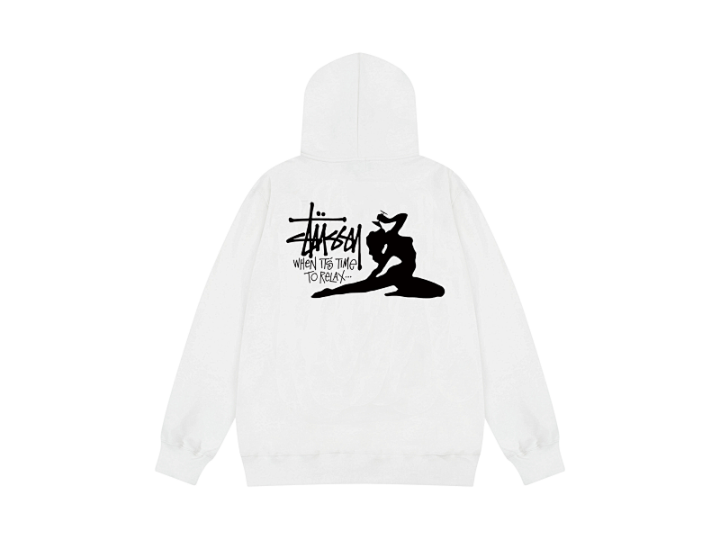 P125yuan 309# 连帽卫衣 黑 白 灰 S-XL