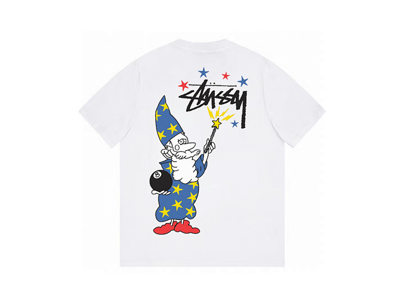 P59yuan 027#圣诞老人 斯图西短袖 4色 S-2XL