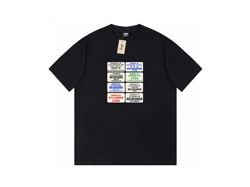 P59yuan 305#短袖 黑 白 蓝 灰 S-2XL