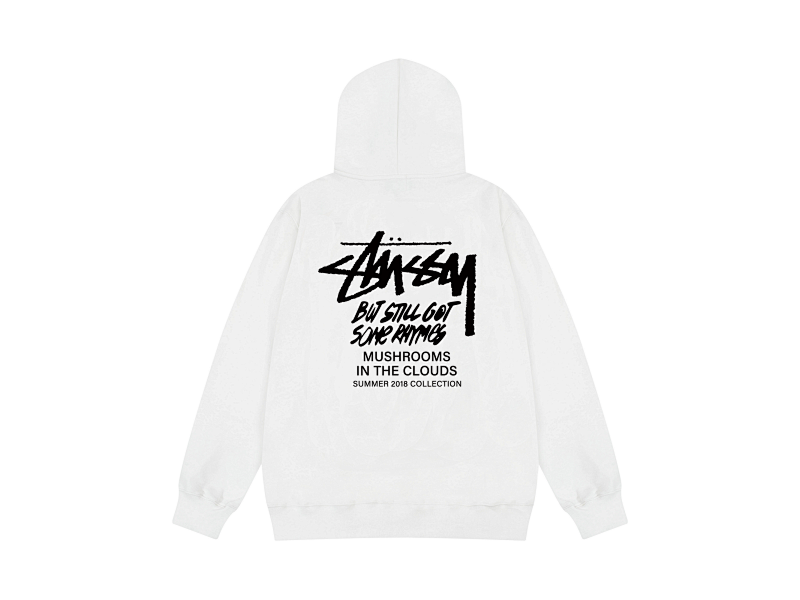 P125yuan 289# 连帽卫衣 黑 白 灰 S-XL