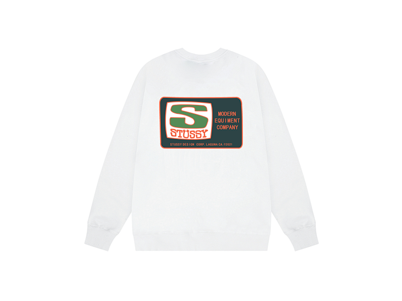 P109yuan 110#圆领卫衣 黑 白 灰 S-XL