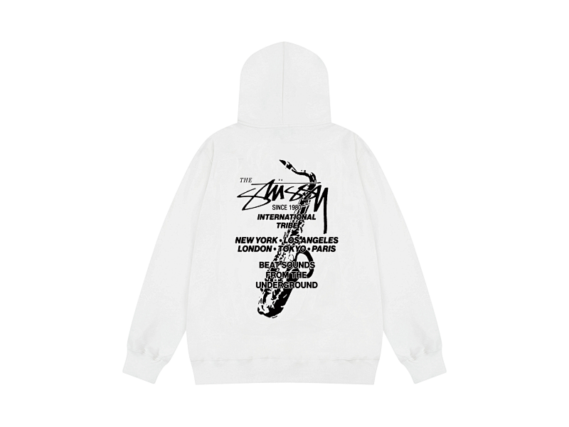 P125yuan 310# 连帽卫衣 黑 白 灰 S-XL