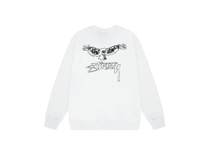 P109yuan 187# 圆领卫衣 黑 白 灰 S-XL