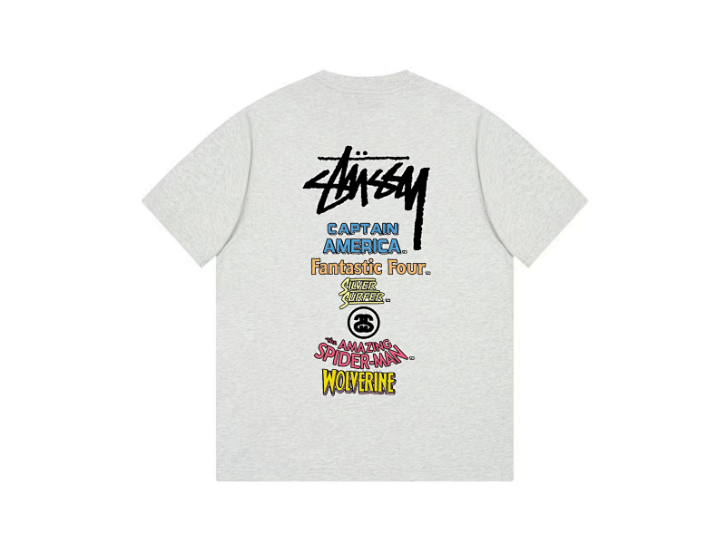 P59yuan 052#美国四侠 斯图西短袖 4色 S-2XL