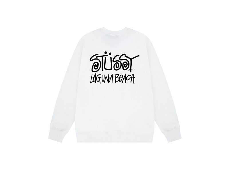 P109yuan 196# 圆领卫衣 黑 白 灰 S-XL