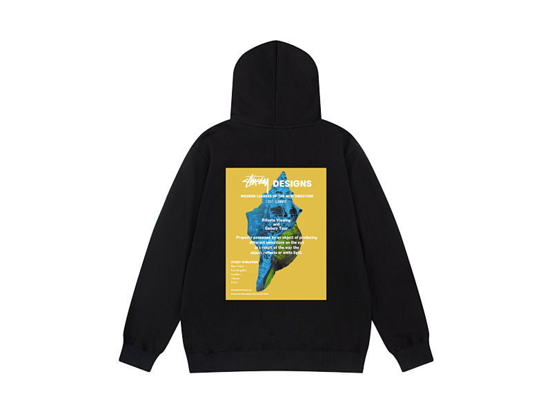 P125yuan 208# 连帽卫衣 黑 白 灰 S-XL