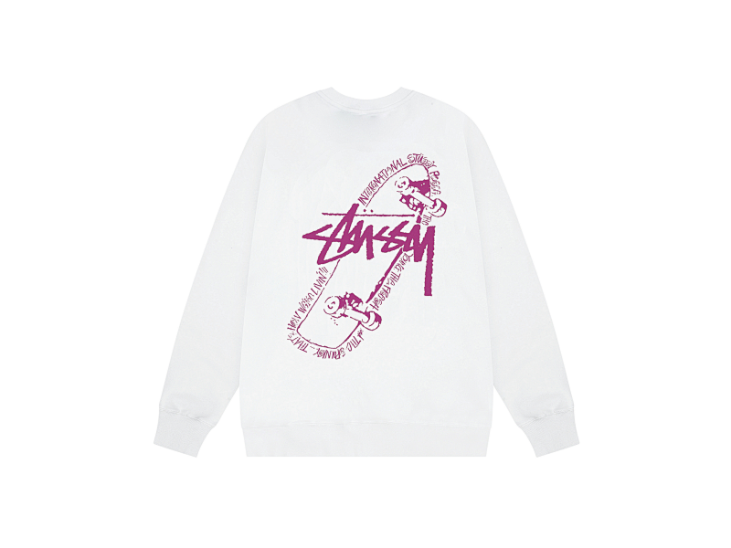 P109yuan 029# 圆领卫衣 黑 白 灰 S-XL