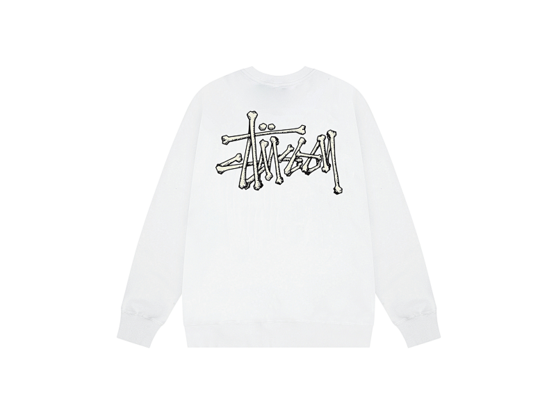 P109yuan 030# 圆领卫衣 黑 白 S-XL