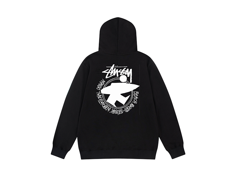 P125yuan 161# 连帽卫衣 黑 白 灰 S-XL