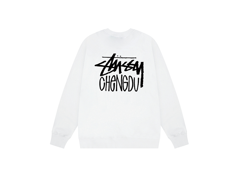 P109yuan 288# 圆领卫衣 黑 白 灰 S-XL