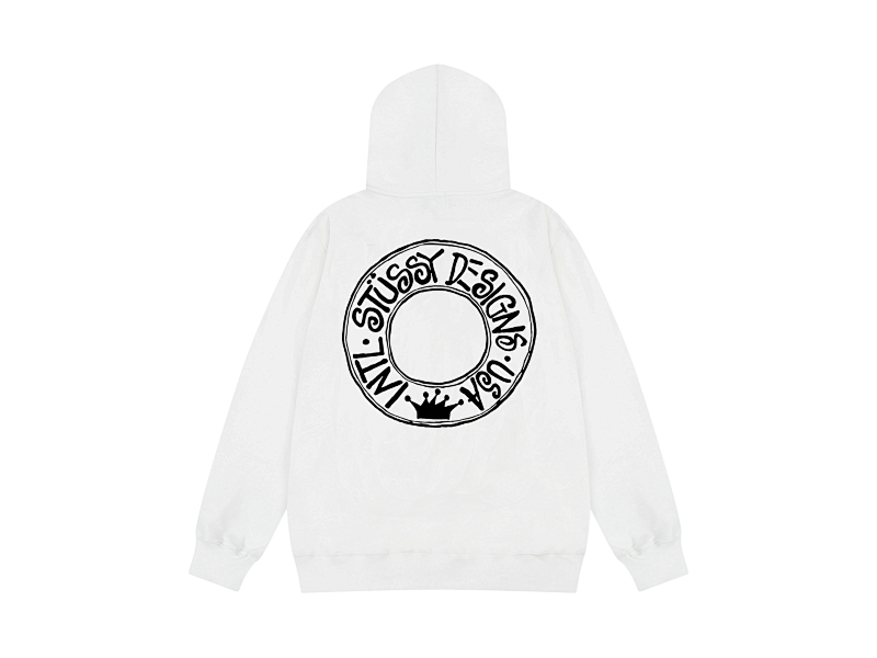 P125yuan 275# 连帽卫衣 黑 白 灰 S-XL