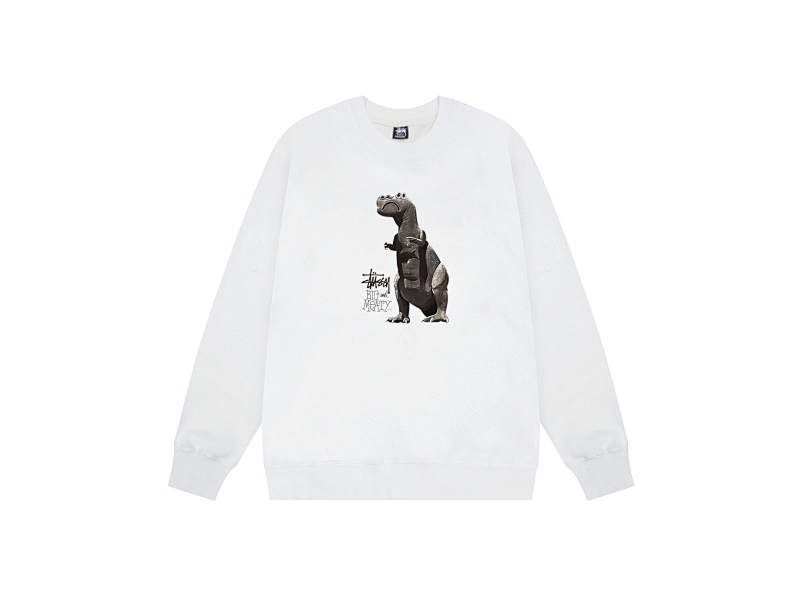 P109yuan 021# 圆领卫衣 黑 白 灰 S-XL