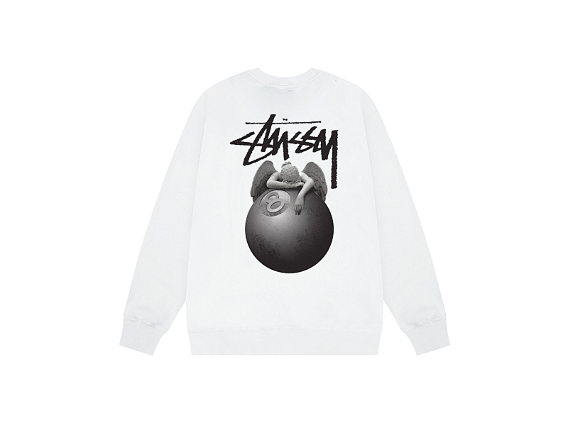 P109yuan 025# 圆领卫衣 黑 白 灰 S-XL
