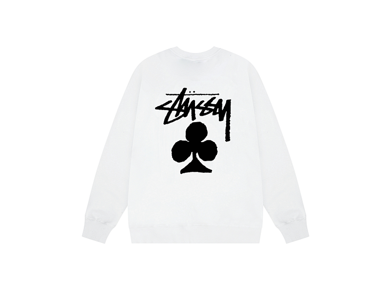 P109yuan 274# 圆领卫衣 黑 白 灰 S-XL
