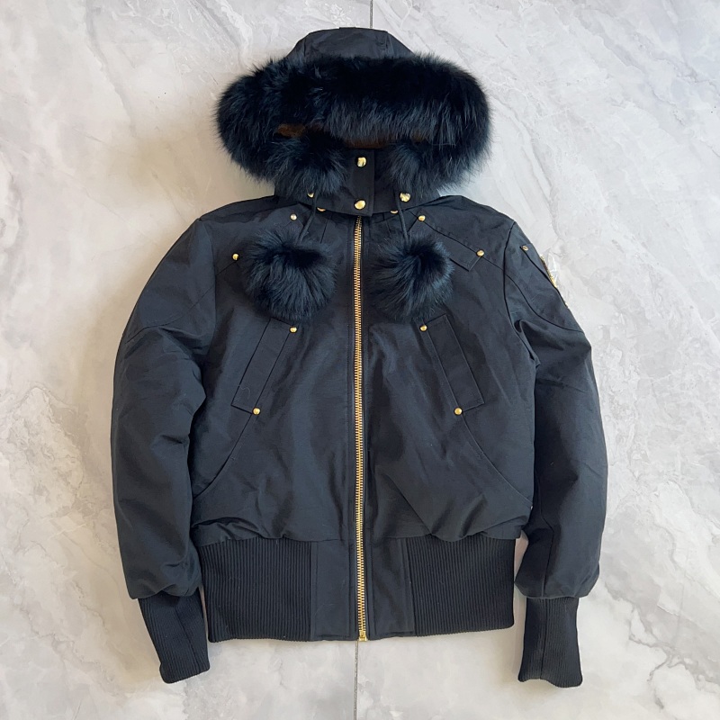 Moose Knuckles Gold Debbie Bomber