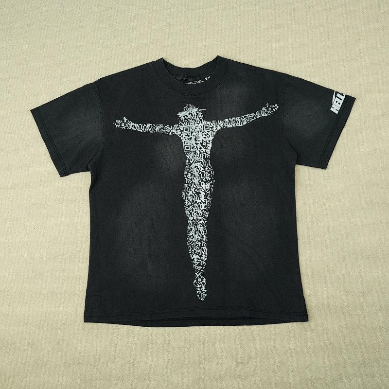【NFC】 Hellstar QR Christ Tee black