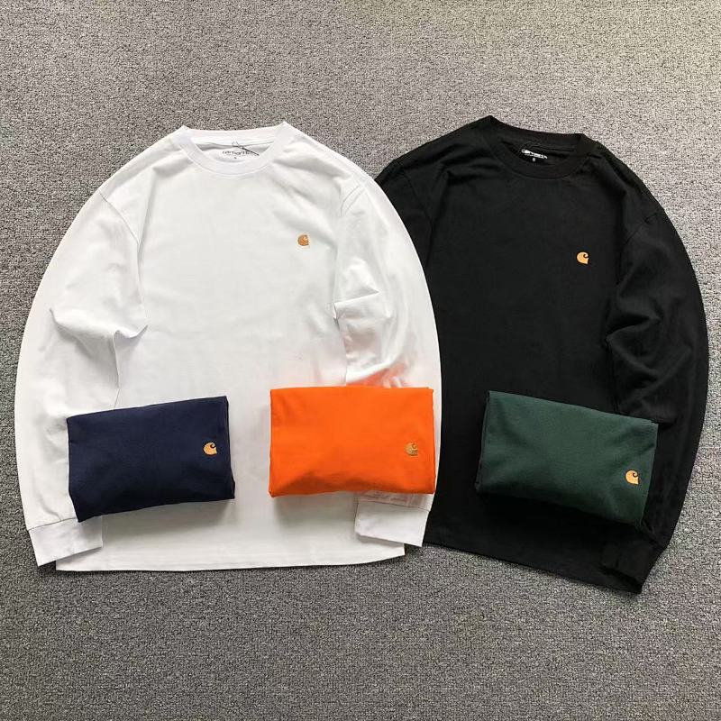 CARHARTT LONG SLEEVED 504232741（im 170cm 60kg i wear size S in the phot）