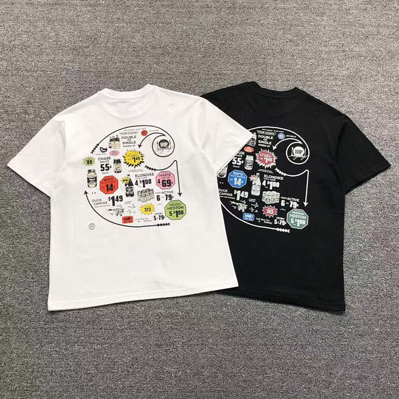 CARHARTT T-SHIRT 504181021（im 170cm 60kg i wear size M in the phot）