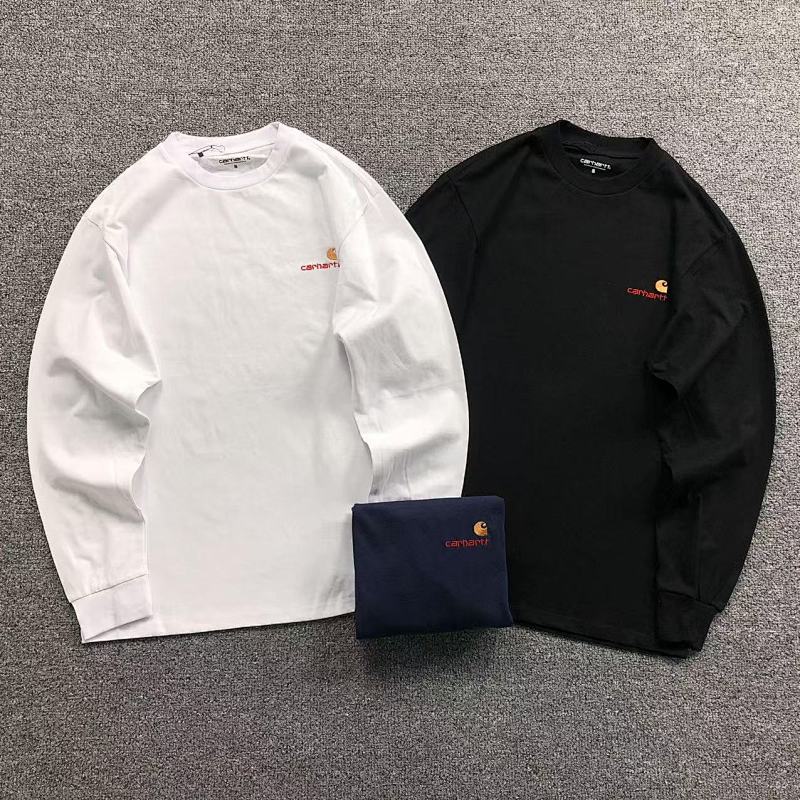 CARHARTT LONG SLEEVED 504232841（im 170cm 60kg i wear size S in the phot）