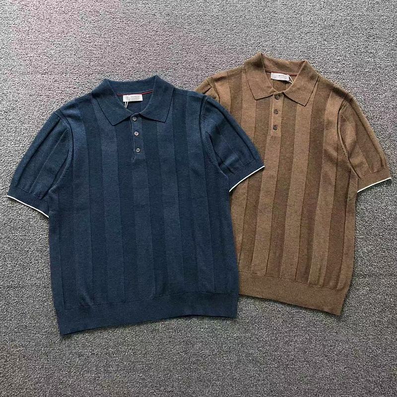 BRUNELLO CUCINELLI POLO 3204158021（im 170cm 60kg i wear size M in the phot）