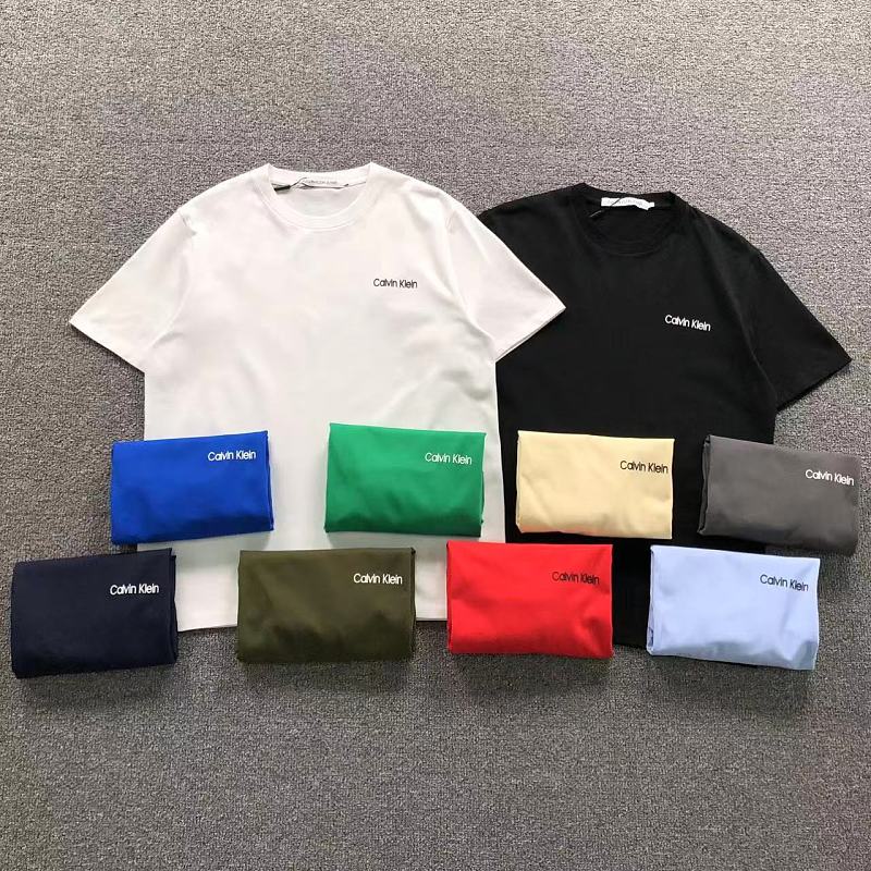 CALVIN KLEIN T-SHIRT 2110093601（im 170cm 60kg i wear size L in the phot）