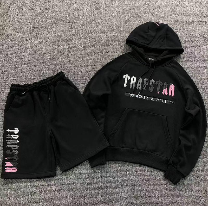 TOP SHORTS TRAPSTAR HOODIE SHORTS 412273763