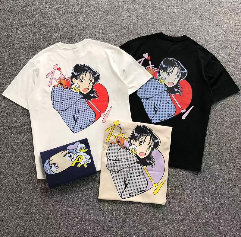 PALACE T-SHIRT 4207061502（im 170cm 60kg i wear size L in the phot）