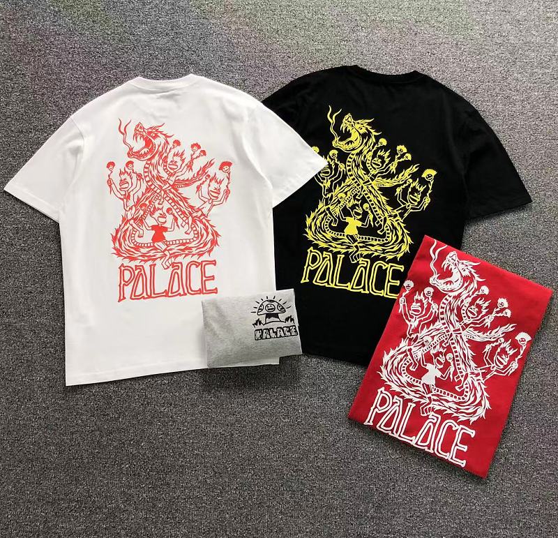 PALACE T-SHIRT 4207160402（im 170cm 60kg i wear size M in the phot）