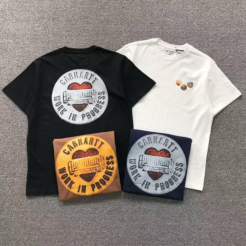 CARHARTT T-SHIRT 4104211702（im 170cm 60kg i wear size M in the phot）