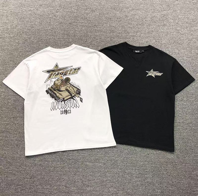 TRAPSTAR T-SHIRT 41185363（im 170cm 57kg i wear size S in the phot）