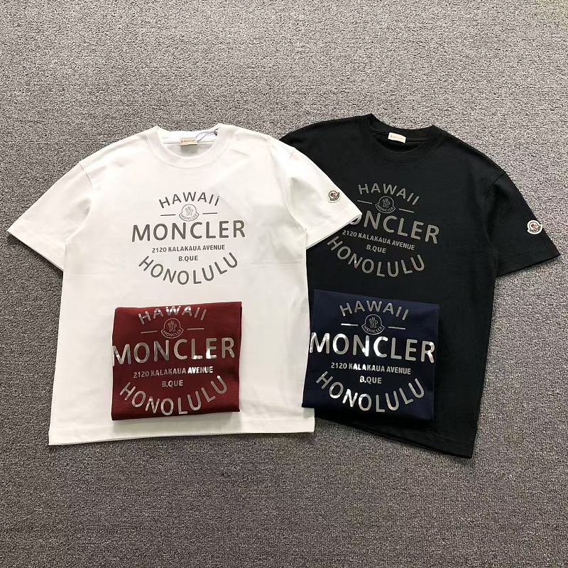 MONCLER T-SHIRT 3206101021（im 170cm 60kg i wear size M in the phot）