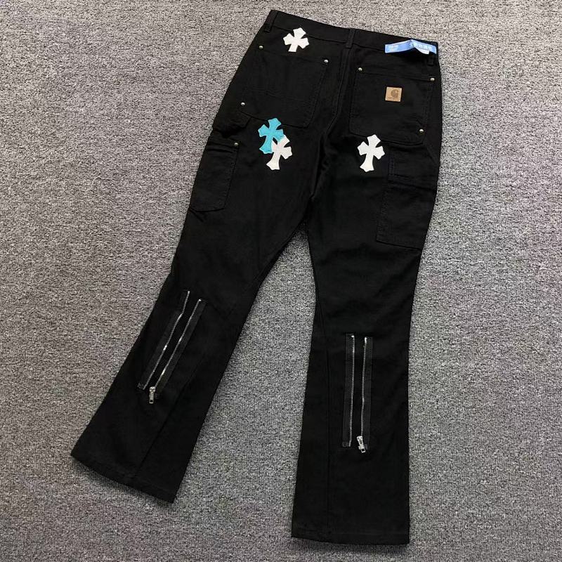CARHARTT CHROME HEARTS TROUSERS 2181114001（im 170cm 60kg i wear size 30 in the phot）