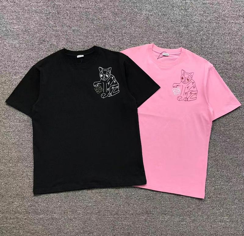 LOEWE T-SHIRT 2112300301（im 170cm 60kg i wear size L in the phot）