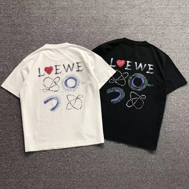 LOEWE ON T-SHIRT 42032120156（im 170cm 60kg i wear size S in the phot）