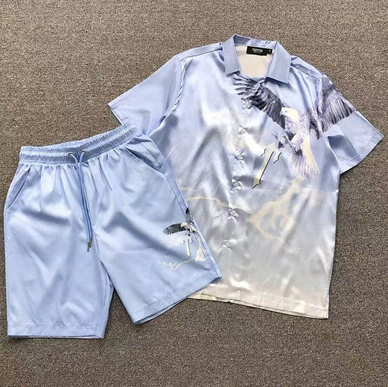 TOP SHORTS TRAPSTAR SHIRT SHORTS 41183663