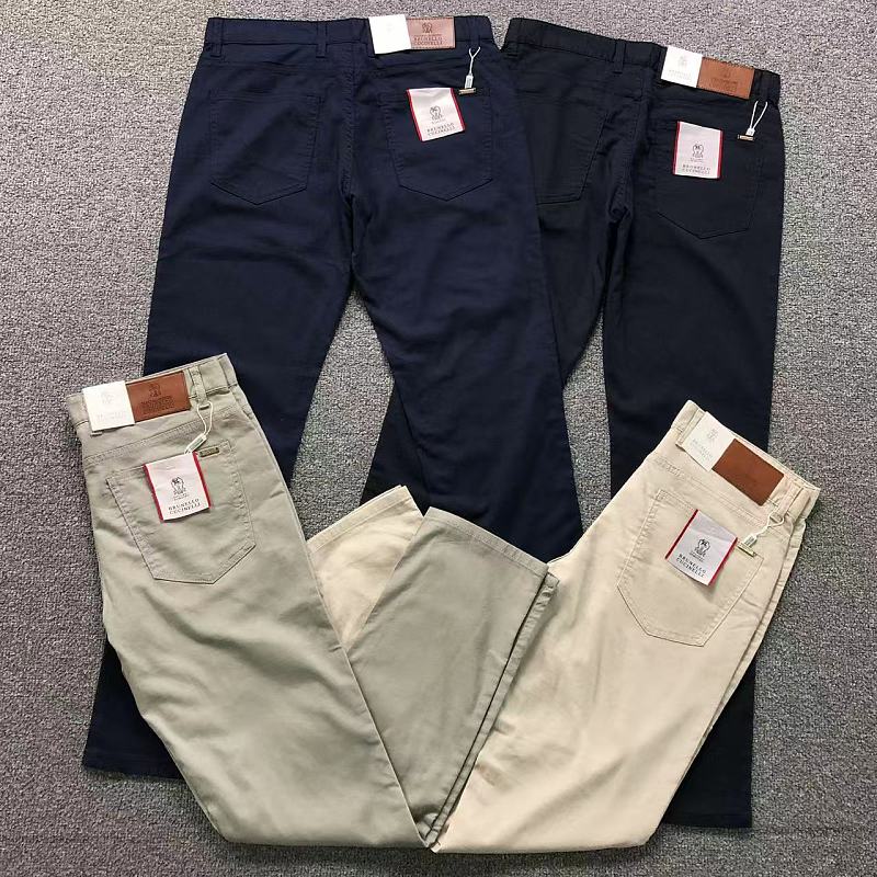 BRUNELLO CUCINELLI TROUSERS 2204252005（im 170cm 60kg i wear size 33 in the phot）